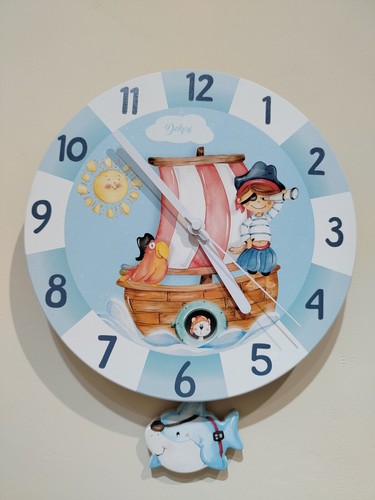 Orologio bambino pirata - orologio, 🎁
