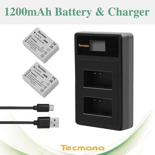 2xbbatteria 2ah per canon - 1,2ah,