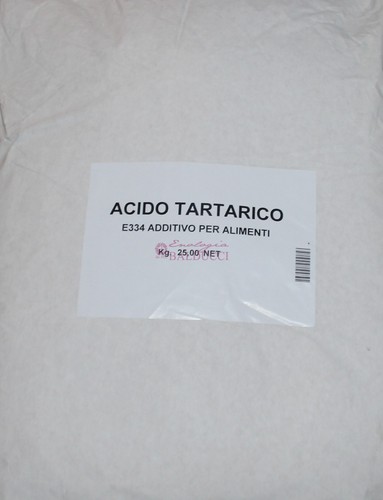 Acido tartarico - kg.25,