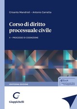 Corso di diritto processuale