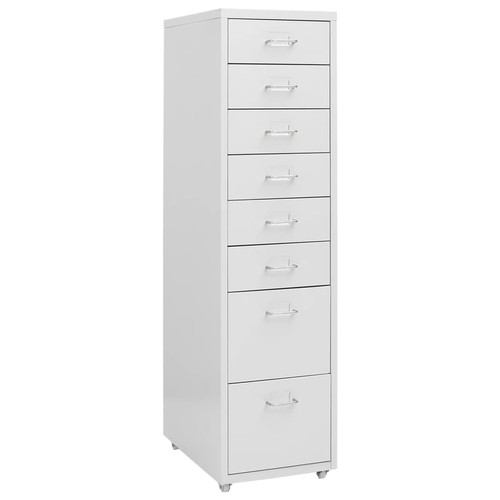 Vidaxl schedario mobile grigio - mobile,
