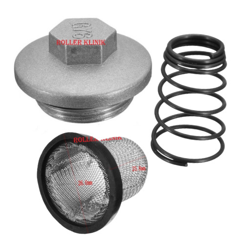 Kit filtro olio vite di - kit,