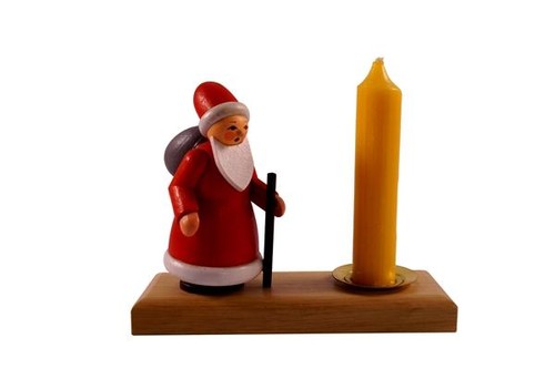 Portacandela babbo natale 5 - portacandela, 8,5