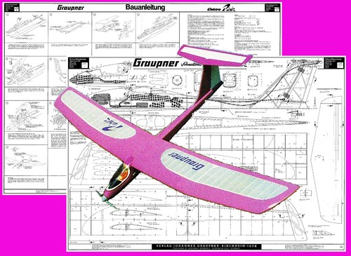 Graupner model airplane plans - graupner,