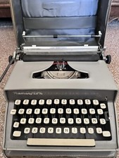 MACCHINA DA SCRIVERE DA COLLEZIONE REMINGTON TRAVEL-RITER DELUXE ANNI '50