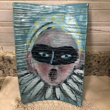 Piatto ceramica smaltata