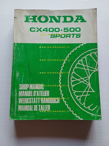Honda 400 cx 500 - 500, sports