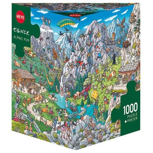 Puzzle alpine fun - alpine, 1000