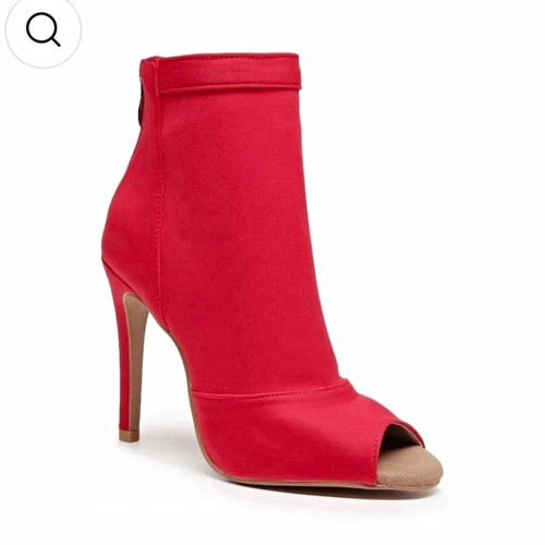 Burju stivaletto donna rosso