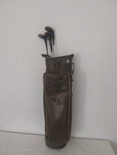 Sacca da golf vintage con 3 mazze – PowerBilt Countess e Stan Thompson