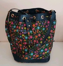 Borsa A Secchiello Ken Scott Con Stampa Floreale Vintage