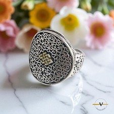 ANELLO DONNA VINTAGE RODIATO
