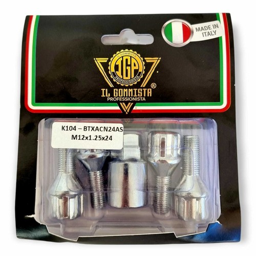 K104 kit bulloni - bulloni, antifurto