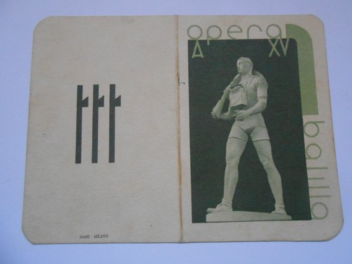 Italian fascist il balilla - italian,