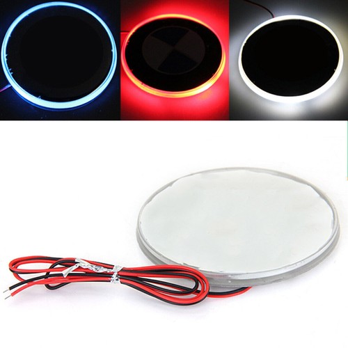 82mm 12v emblema blu led - 82mm,