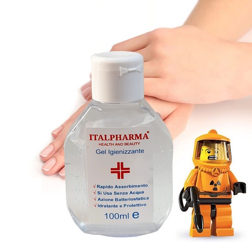 Set gel igienizzante mani - igienizzante,