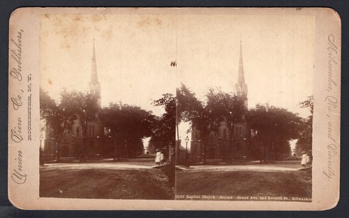 Foto stereovista milwaukee wis - foto,