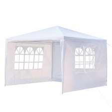 Gazebo 3x3m Bianco
