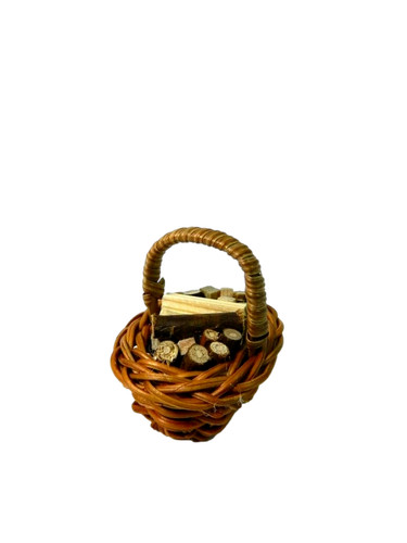Cesto con legna - cm,