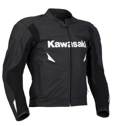 Kawasaki veste cuir - en, de