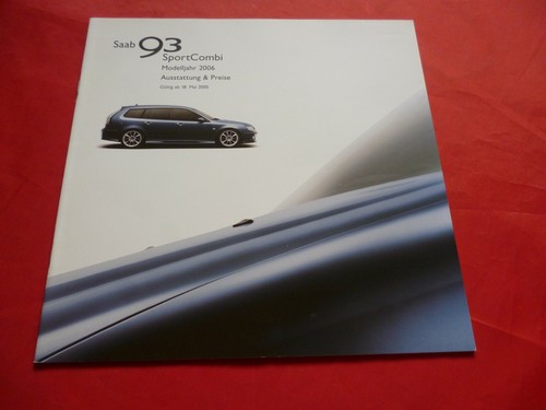 Listino prezzi saab ys3f - listino, 9-3