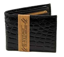 Mens Genuine Leather Bifold