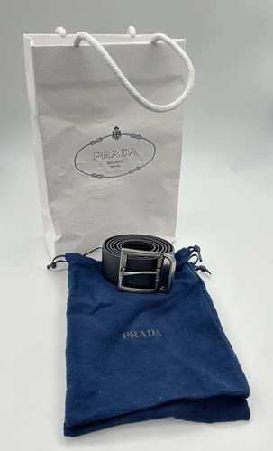 Prada cintura reversibile - cintura,