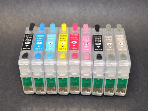 Refillable ink cartridge - ink, fr