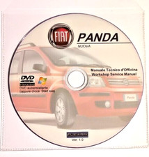 DVD MANUALE TECNICO D'OFFICINA FIAT NUOVA PANDA 1.1-1.2-1.3-1.4 8-16V-4x4-ZFA169