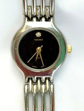 Orologio donna BIJOUX TERNER K-1892-L - quadrante Nero con brillantino - Japan