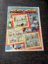 Mickey Mouse Weekly Comic -
