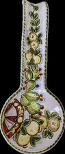 ???Poggia mestolo in Ceramica Dipinto a Mano in Stile Siciliano???