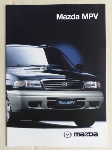 Mazda mpv 1998 brochure - mpv,