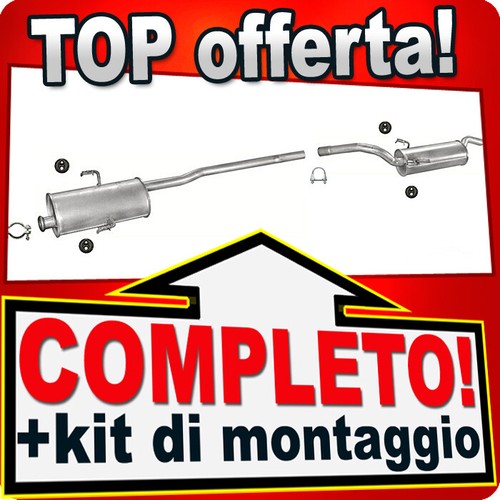 Scarico completo per fiat - scarico,