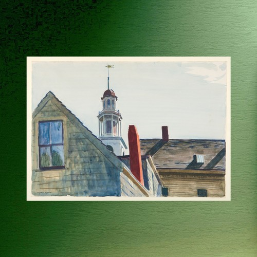 Edward hopper chiesa - edward,