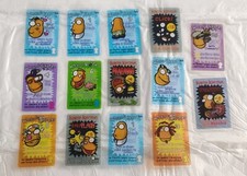 15x POGS + 14 CARD WACKO CRIK CROK EDIS FIGURINE CROCO'S PUFF FLYING AMERICAN