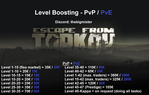 Fuga tarkov potenziamento - fuga,