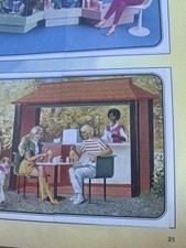 FIGURINA N.117 BARBIE ALBUM PANINI 1976 ORIGINALE OTTIMA CON VELINA