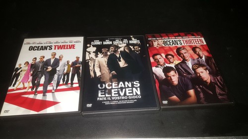 Trilogia dvd ocean eleven - dvd, ocean's
