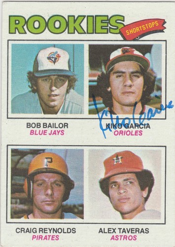 Kiko garcia firmata 1977 topps - 1977,