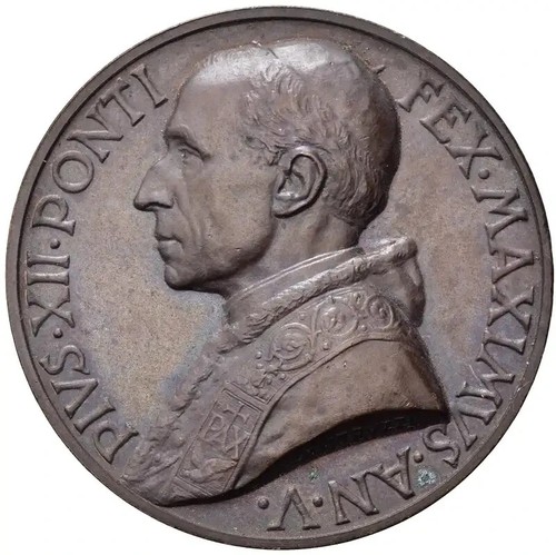 Medaglie papali pio xii - medaglie,