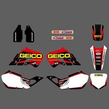 Kit adesivi sfondi grafici per Honda CR125R 1998 1999 CR250R 1997-1999