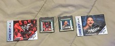 WWF Attitude & WCW Mayhem + manuali ☆☆ autentico (Game Boy Color) WWE Nintendo