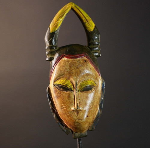 Maschera tribale africana guro - africana,
