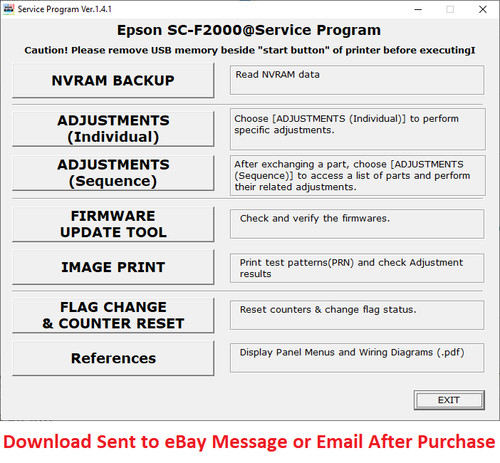 Epson plotter service program - plotter,