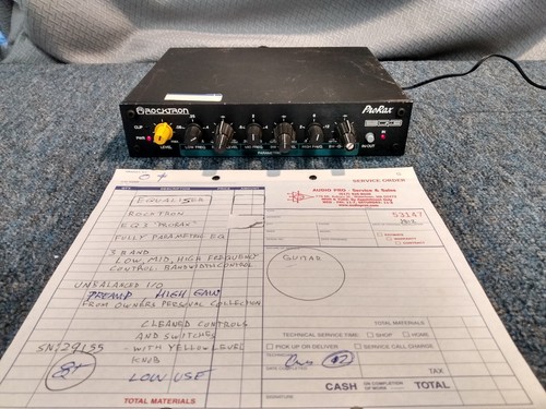 Rocktron prorax eq3 - rocktron,