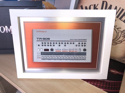 Frame roland 909 drum - a4,