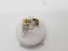 ANELLO DA UOMO IN ORO 18KT CON DIAMANTE 8,9 GR. N.22 (3589) FONDO DI MAGAZZINO