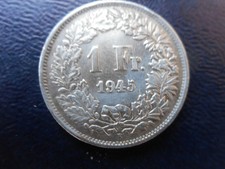 Helvetia 1 Fr 1945 Ag.