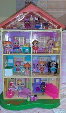 LOTTO LOL SURPRISE DOLLS BAMBOLE GIOCHI PREZIOSI + CASETTA LOT ACCESSORI
